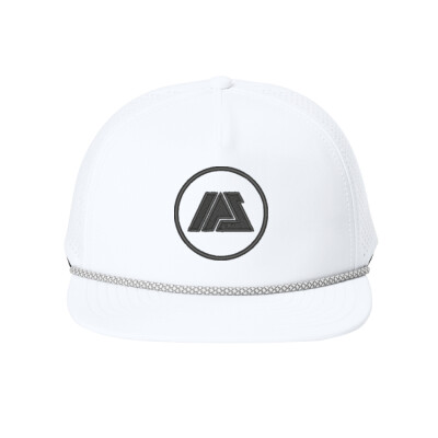 IPS White Embroidered Rope Performance Cap  Thumbnail
